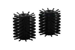 Brosses, pour brosse-rouleau rotative