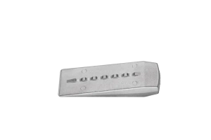 Coin d’abattage, aluminium, 12 x 4 cm