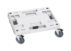 Planche à roulettes, pour boîtes de rangement pour batteries