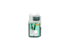 Huile moteur deux temps HP Super, 1 l (pour 50 l de carburant), doseur